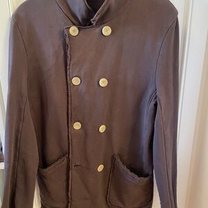 Frank & Eileen Belfast Jacket Brown Size Large